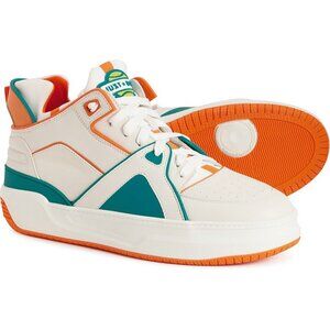 NEW $595 Just Don Courtside Mid Sneakers! Oklahoma Thunder Edition Italy Don C
